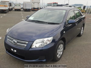 Used 2008 TOYOTA COROLLA AXIO BK187329 for Sale