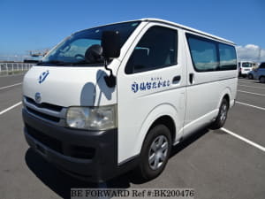 Used 2009 TOYOTA HIACE VAN BK200476 for Sale