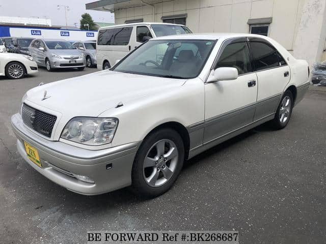 Used 2001 TOYOTA CROWN BK268687 for Sale