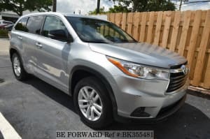 Used 2014 TOYOTA HIGHLANDER BK355481 for Sale