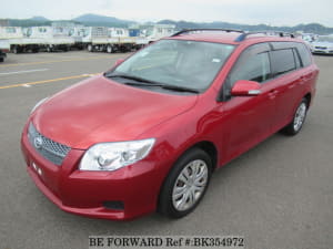 Used 2007 TOYOTA COROLLA FIELDER BK354972 for Sale