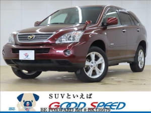 Used 2008 TOYOTA HARRIER HYBRID BK139579 for Sale