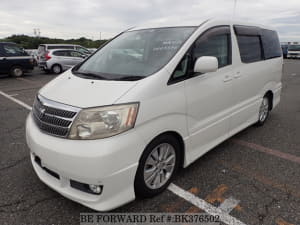 Used 2002 TOYOTA ALPHARD BK376502 for Sale