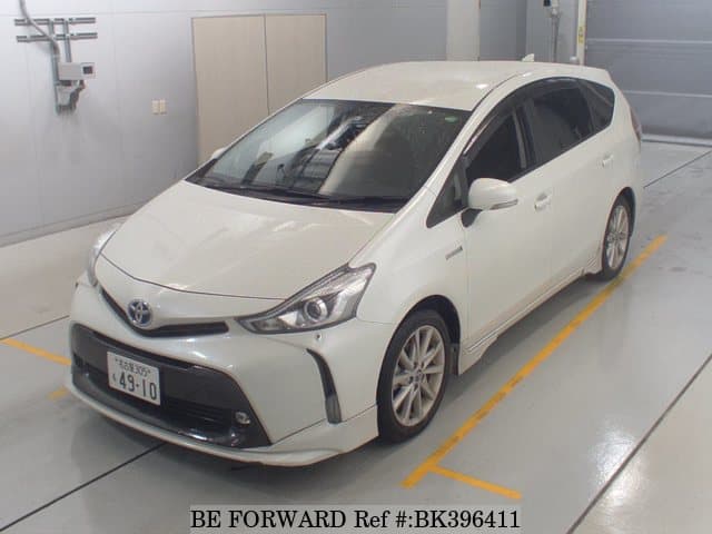 Used 17 Toyota Prius Alpha G Touring Selection Daa Zvw40w For Sale Bk Be Forward