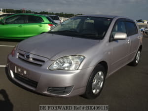 Used 2004 TOYOTA COROLLA RUNX BK409119 for Sale