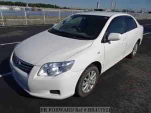 Used 2010 TOYOTA COROLLA AXIO BK417521 for Sale