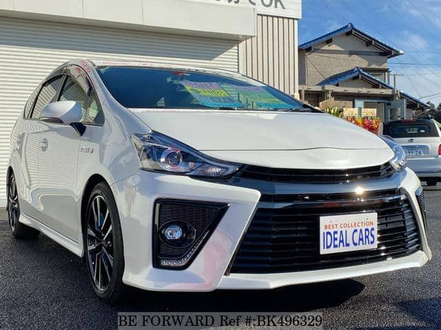 17 Toyota Prius Alpha Zvw41w D Occasion Bk Be Forward