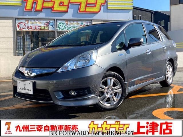 Used 13 Honda Fit Shuttle Hybrid Gp2 For Sale Bk5017 Be Forward