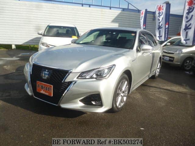 Used 2017 TOYOTA CROWN HYBRID BK503274 for Sale