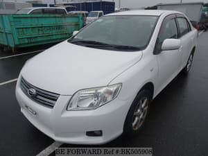 Used 2008 TOYOTA COROLLA AXIO BK505908 for Sale