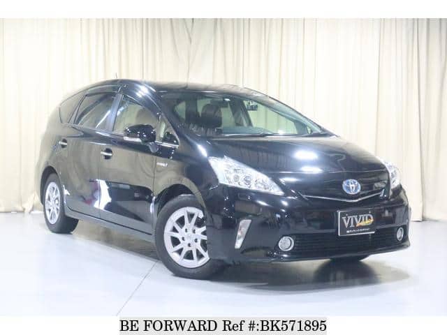 Used 2014 TOYOTA PRIUS ALPHA BK571895 for Sale