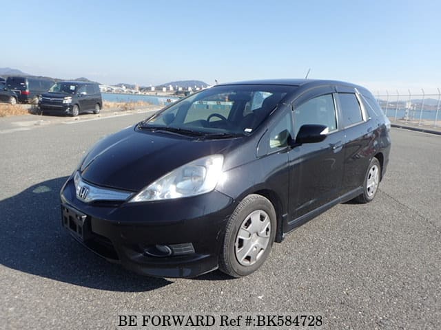 Used 12 Honda Fit Shuttle Hybrid Navi Premium Selection Daa Gp2 For Sale Bk Be Forward