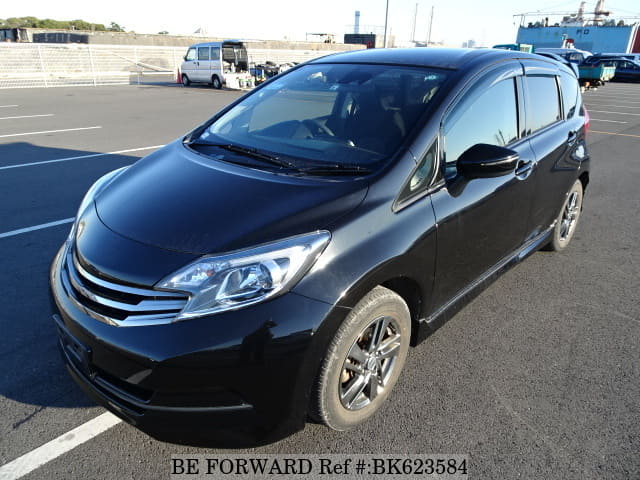 Used 2015 NISSAN NOTE RIDER BLACK LINE/DBA-E12 for Sale