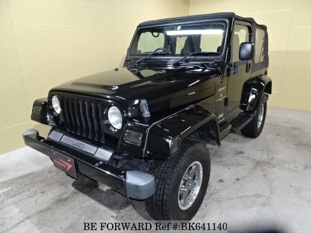 Used 2003 JEEP WRANGLER SPORTS SOFT TOP/GH-TJ40S for Sale BK641140 - BE  FORWARD