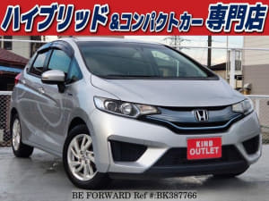 Used 2014 HONDA FIT HYBRID BK387766 for Sale