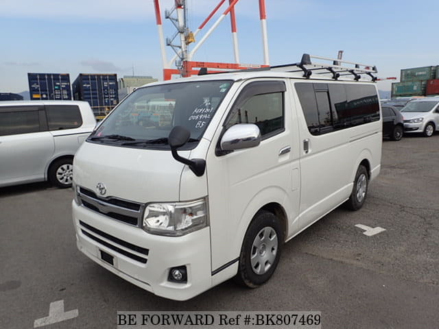 Toyota hiace high roof van 2012 sales