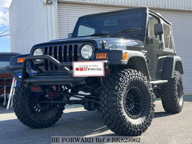 Used 2001 JEEP WRANGLER 4WD/GF-TJ40S for Sale BK829962 - BE FORWARD