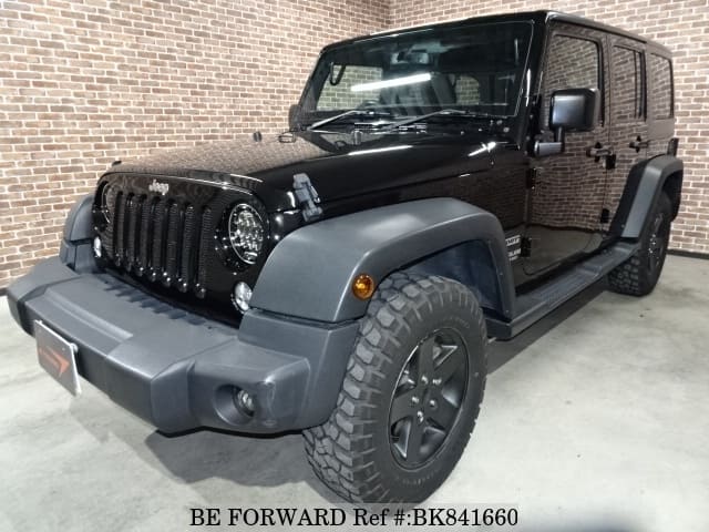 Used 2015 JEEP WRANGLER UNLIMITED SPORTS/ABA-JK36L for Sale BK841660 - BE  FORWARD