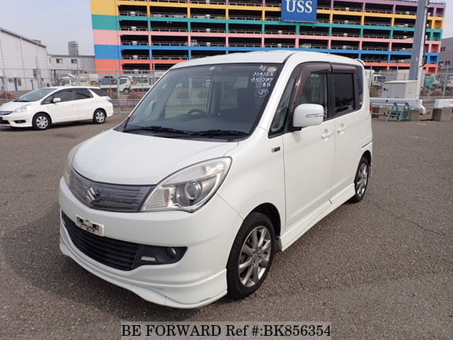 Used 2012 SUZUKI SOLIO BLACK AND WHITE/DBA-MA15S for Sale BK856354