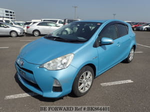 Used 2012 TOYOTA AQUA HYBRID S/DAA-NHP10 for Sale BK864401 - BE