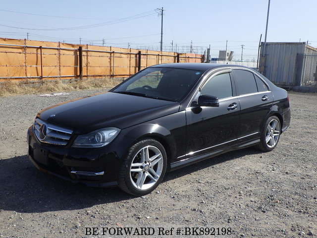 2013 MERCEDES-BENZ C-CLASS C200 BE AVG AMG SPORTS /DBA-204048 d'occasion  BK892198 - BE FORWARD