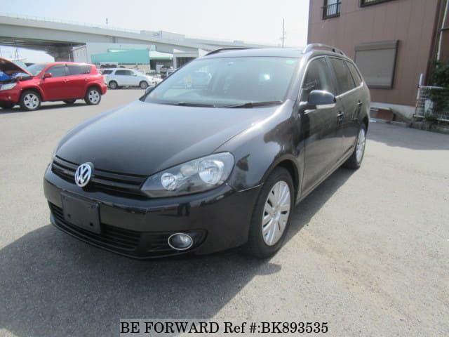 Used 2010 VOLKSWAGEN GOLF VARIANT/DBA-1KCAX for Sale