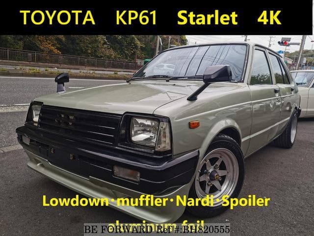 Used 19 Toyota Starlet Kp61 For Sale Bh0555 Be Forward