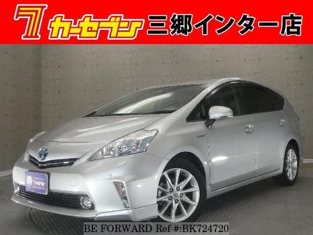 Used 2011 TOYOTA PRIUS ALPHA BK724720 for Sale