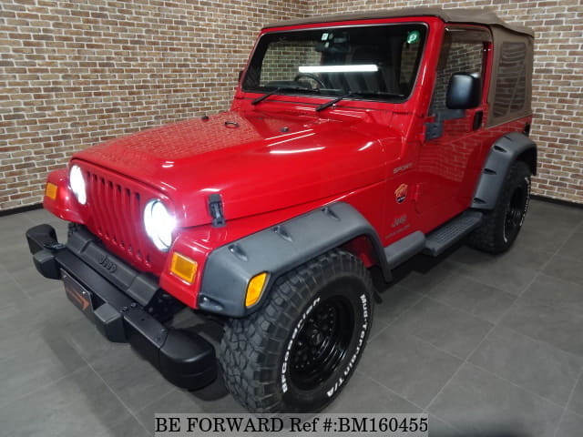 Used 2004 JEEP WRANGLER SPORTS SOFT TOP/GH-TJ40S for Sale BM160455 - BE  FORWARD