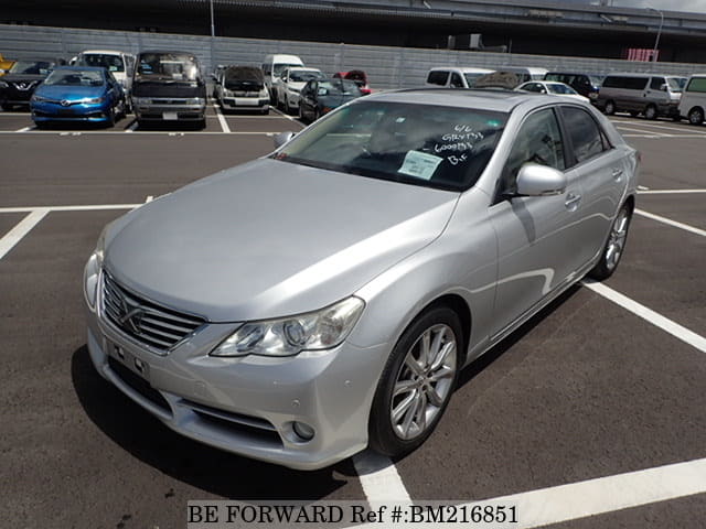2011 TOYOTA MARK X PREMIUM/DBA-GRX133 BM216851 usados en venta