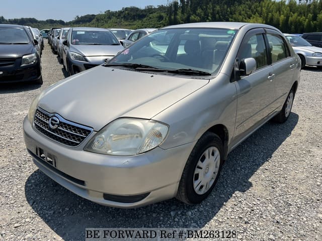 Used 01 Toyota Corolla Sedan G Ta Nze121 For Sale Bm Be Forward