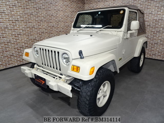 Used 2002 JEEP WRANGLER SPORTS SOFT TOP/GH-TJ40S for Sale BM314114 - BE  FORWARD