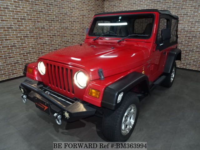 Used 2000 JEEP WRANGLER SPORTS SOFT TOP/GF-TJ40S for Sale BM363994 - BE  FORWARD