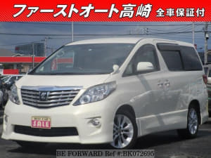 Used 2008 TOYOTA ALPHARD BK072695 for Sale