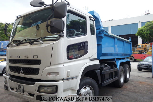 Used 2008 MITSUBISHI FIGHTER TIPPER TRUCK/FV51JJD4RDEA for
