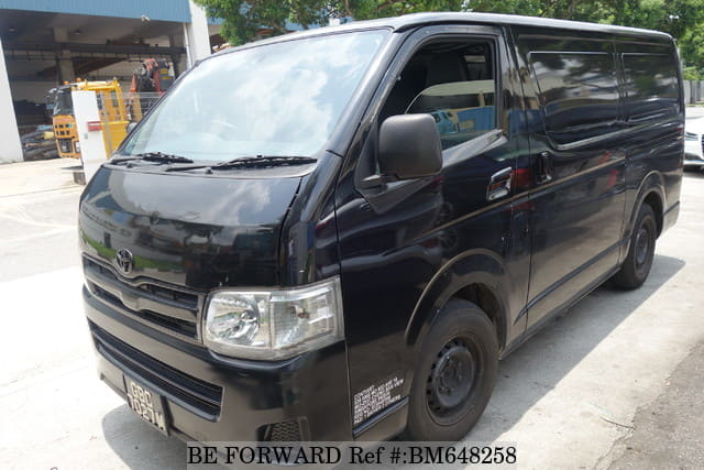 2013 TOYOTA HIACE VAN MANUAL HIACE BM648258