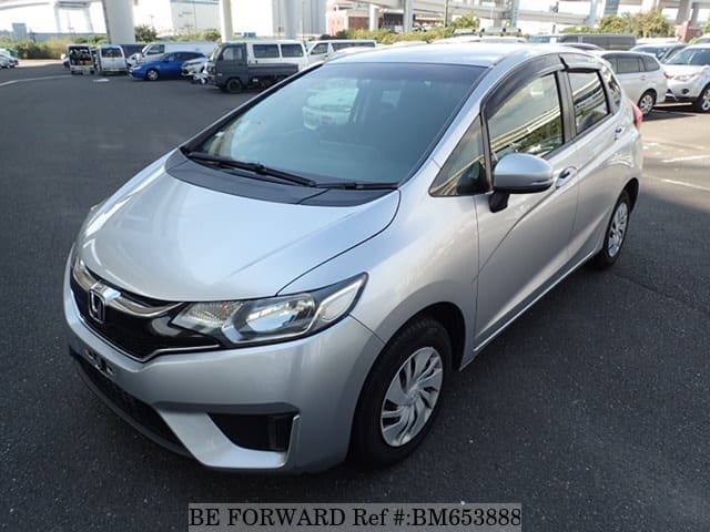 Used 2015 HONDA FIT 13G F PACKAGE/DBA-GK3 for Sale BM653888 - BE 