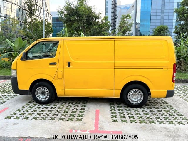Used 2009 TOYOTA HIACE VAN PANEL-VAN-FOR-GOODS-DVD-LEATHER/3000CC