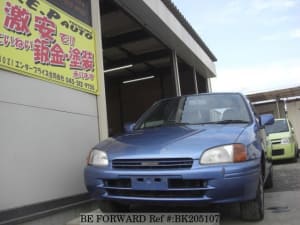 Used 1998 TOYOTA STARLET BK205107 for Sale