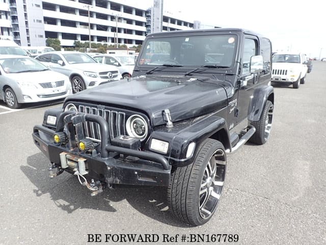 Used 2001 JEEP WRANGLER HARD TOP/GF-TJ40S for Sale BN167789 - BE FORWARD