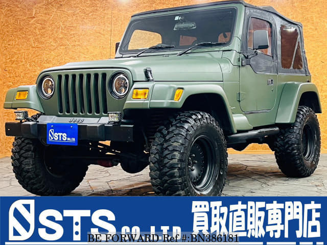 Used 2000 JEEP WRANGLER 4WD/GF-TJ40S for Sale BN386181 - BE FORWARD