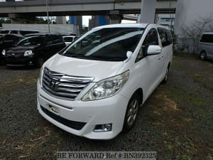 Used 2012 TOYOTA ALPHARD BN392325 for Sale