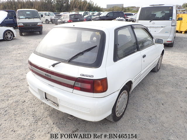 Used 1991 TOYOTA STARLET GI/E-EP82 for Sale BN465154 - BE FORWARD