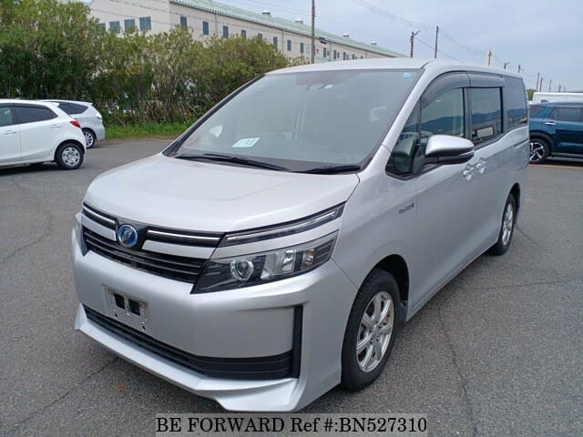 Подержанные 2016 TOYOTA VOXY HYBRID/DAA-ZWR80G на продажу BN527310