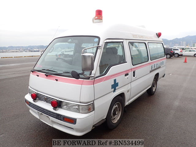Used 1999 NISSAN CARAVAN VAN AMBULANCE/GE-CQGE24 for Sale