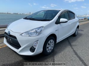 Used 2017 TOYOTA AQUA BN686578 for Sale