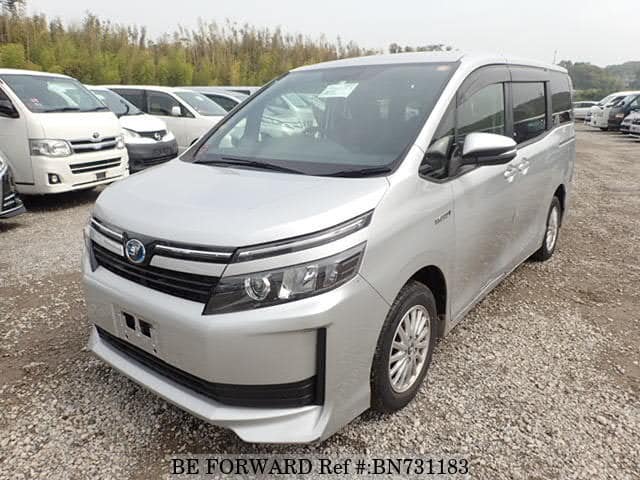Used 2015 TOYOTA VOXY HYBRID X/DAA-ZWR80G for Sale BN731183 - BE