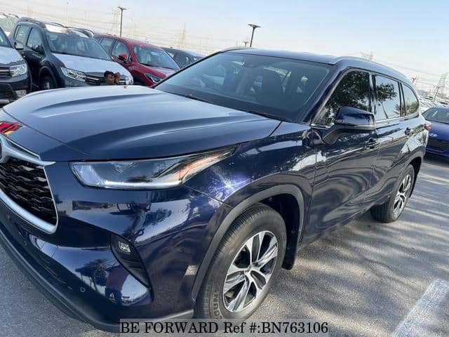Used 2021 TOYOTA KLUGER for Sale BN763106 - BE FORWARD