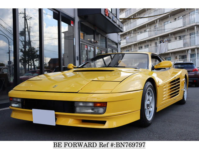 Used 1988 FERRARI TESTAROSSA 4.9 for Sale BN769797 - BE FORWARD