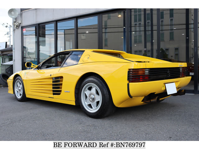 Used 1988 FERRARI TESTAROSSA 4.9 for Sale BN769797 - BE FORWARD